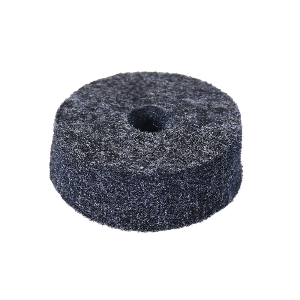10pcs Cymbal Felts Crash Clutch Felt Drum Set Stand Washer Medium Size Gray | Parts &amp Accessories