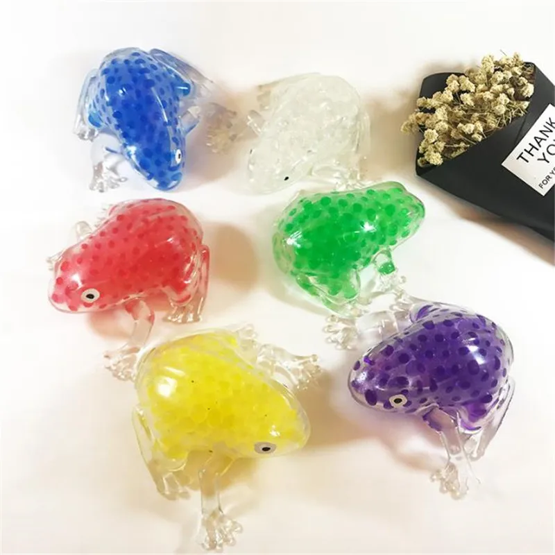 Funny Squishy bead ball transparent frog super slow rising squeeze toy gift novelty | Игрушки и хобби