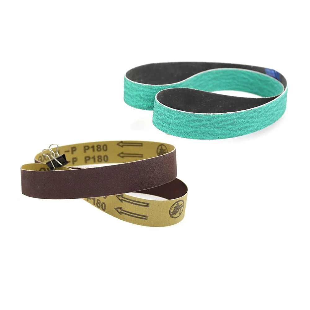 Ленточная шлифовальная машинка P40 - P600 для шлифовки металла 1 шт. 762*25 мм размером