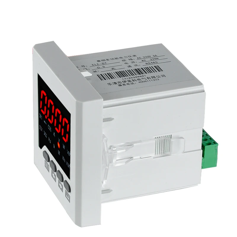 Многофункциональный цифровой измеритель мощности AC 85-265 в 220 В 5A с ЖК-дисплеем