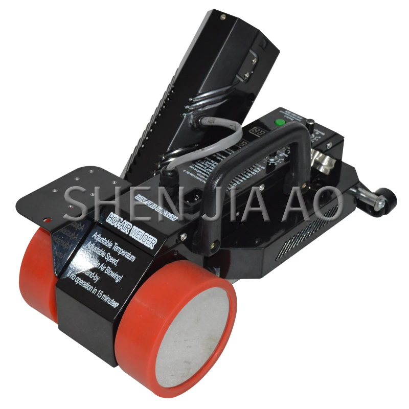 Сварочная машина для сварки гибких ПВХ-баннеров на 1 шт. для соединения тентов, автоматическая, горячий нагрев, на воздухе, 220 В.
