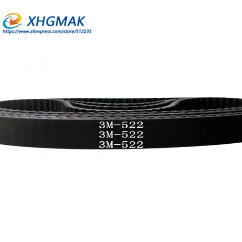 HTD 3M Зубчатый Ремень C = 519 522 525 531 ширина 6/9/15 мм зубцы 173 174 175 177 HTD3M синхронный 519-3 м