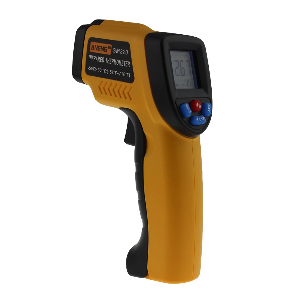 GM320 термокамера-50-380C измеритель температуры инфракрасный цифровой лазерный