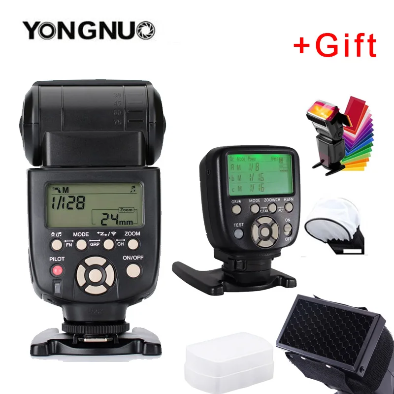 2pcs Options YN560 III Flash Speedlite Light with YN560TX II LCD Wireless Manual Controller For Canon Nikon Camera - купить по