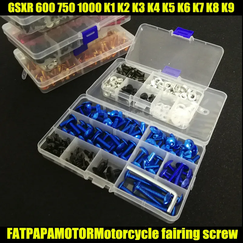Universal Motorcycle Fairing Bolts Screw Moto Spring For SUZUKI GSXR 600 750 1000 K1 K2 K3 K4 K5 K6 K7 K8 K9 K10 | Автомобили и