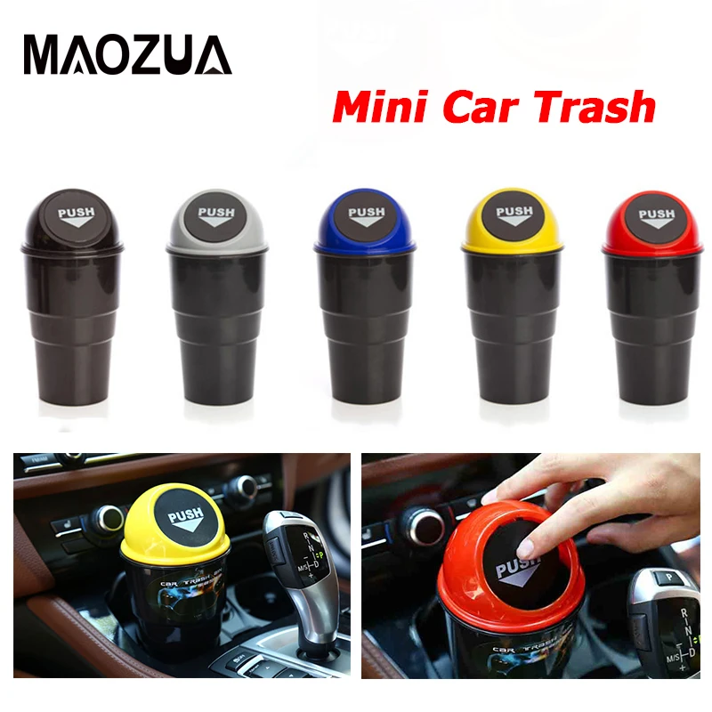 Мини-автомобиль мусорный бак автомобиль мусор Авто Органайзер коробка для