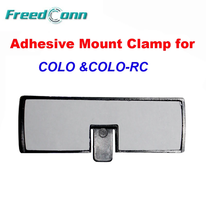 Крепление на клейкой основе с зажимом для гарнитуры FreedConn COLO-RC мотоциклетная
