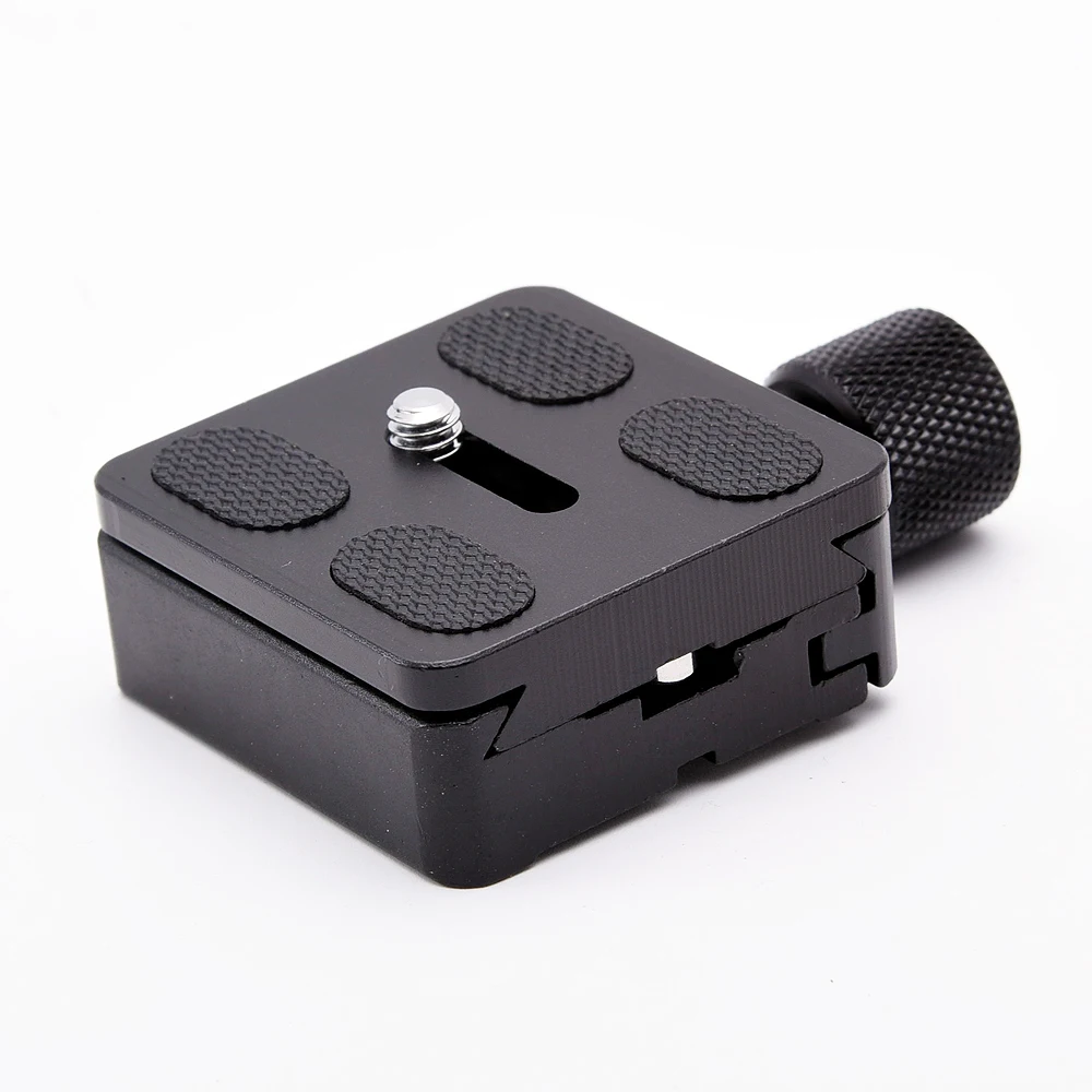 SETTO K50 Quick Release Plate Clamp Adapter with for Tripod Ball Head Arca Swiss RRS Wimberley | Monopods