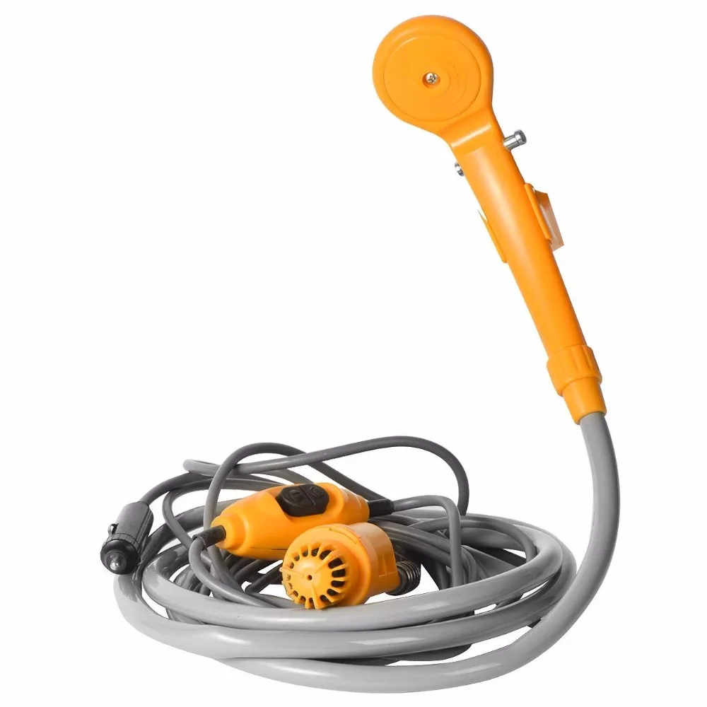 Портативный Автомобильный Электрический водяной насос для душа 12 В мойка