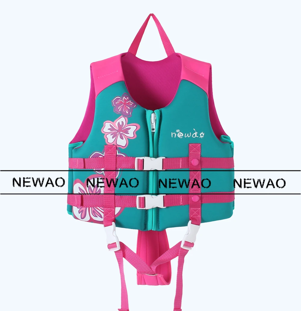 newao kids life vest jacket swim surfing water sports inflatables children's jackets swimsuit child | Спорт и развлечения