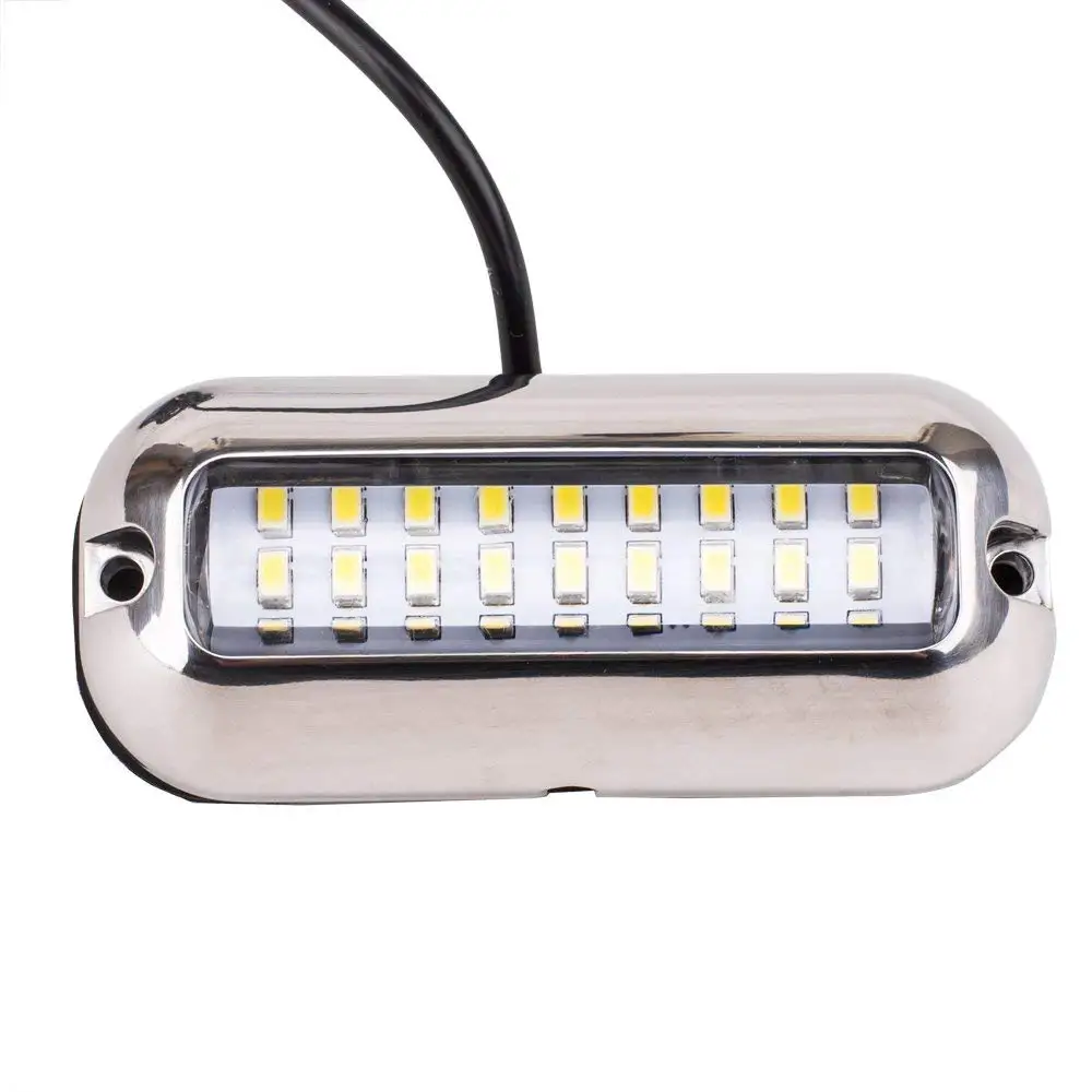 Лодка свет подводный понтон морской Трансом 27 светодиодов из нержавеющей