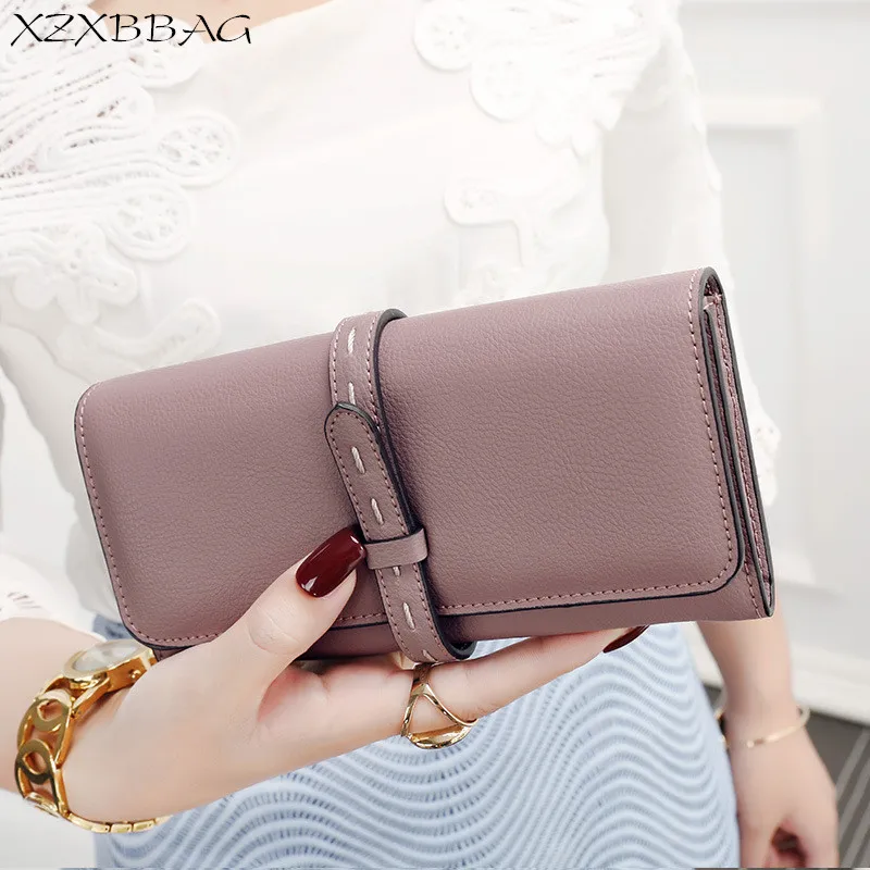 XZXBBAG женский винтажный Многофункциональный длинный кошелек Женский Большой