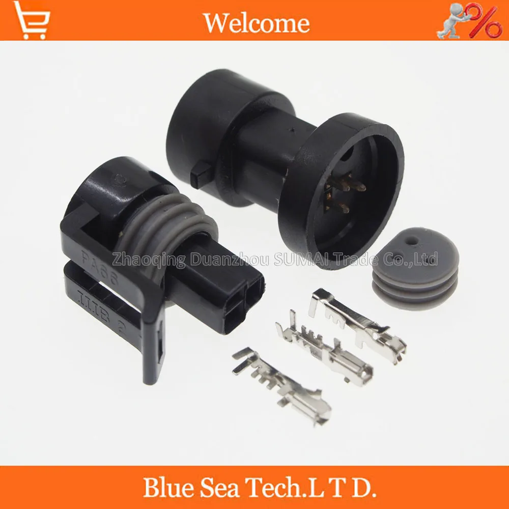 10 комплектов 3Pin Temp senser разъем для Delphi автомобильный ограничитель/дроссельная