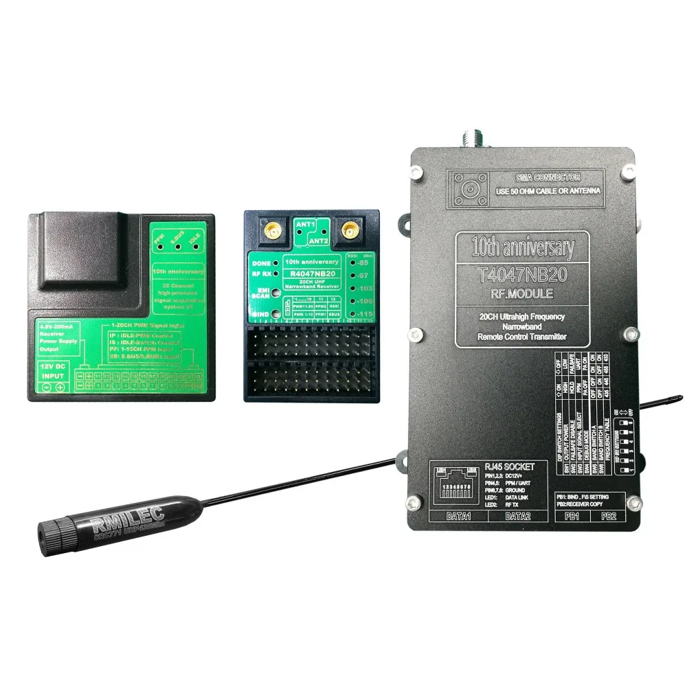 Новая радиоуправляемая система RMILEC T4047NB20 V1 400 470 МГц 433 UHF LRS|Штативные головки| |