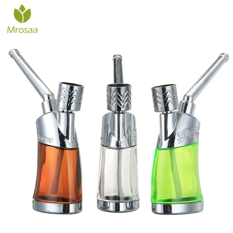 Newest Mini Tobacco Pipe Filter Shisha Hookah Double Circulation Water Types Cigarette Holder For Smoking |