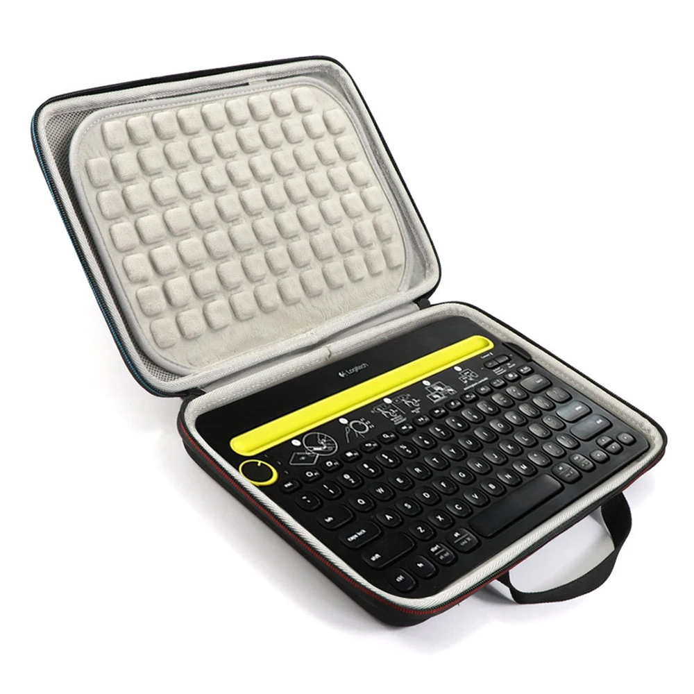 Новейший жесткий защитный чехол EVA для переноски клавиатуры Logitech K480 с Bluetooth |