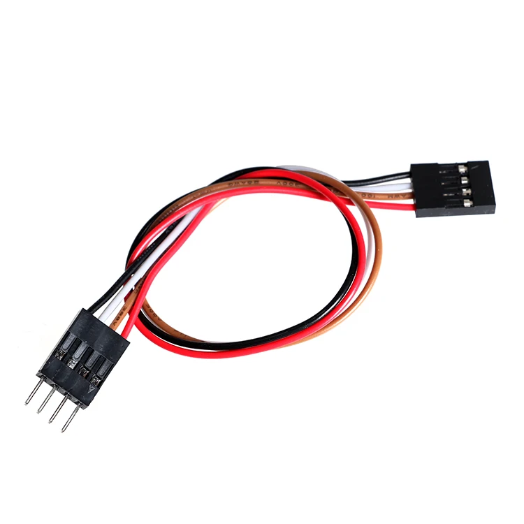 Кабель DuPont с разъемом типа Папа-мама 4 pin 20 см 4p | Строительство и ремонт