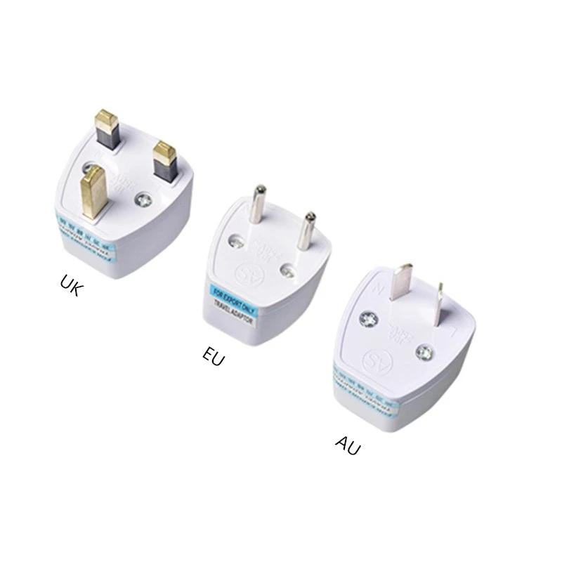 1PC Universal AU To EU Plug USA Euro Europe Travel Wall AC Power Charger Outlet Adapter Converter 2 Round Socket Pin | Электроника