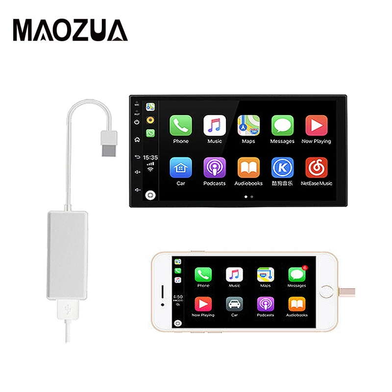 Smart Link USB Dongle CarPlay адаптер для Android автомобильный Головной блок Apple IOS сенсорного