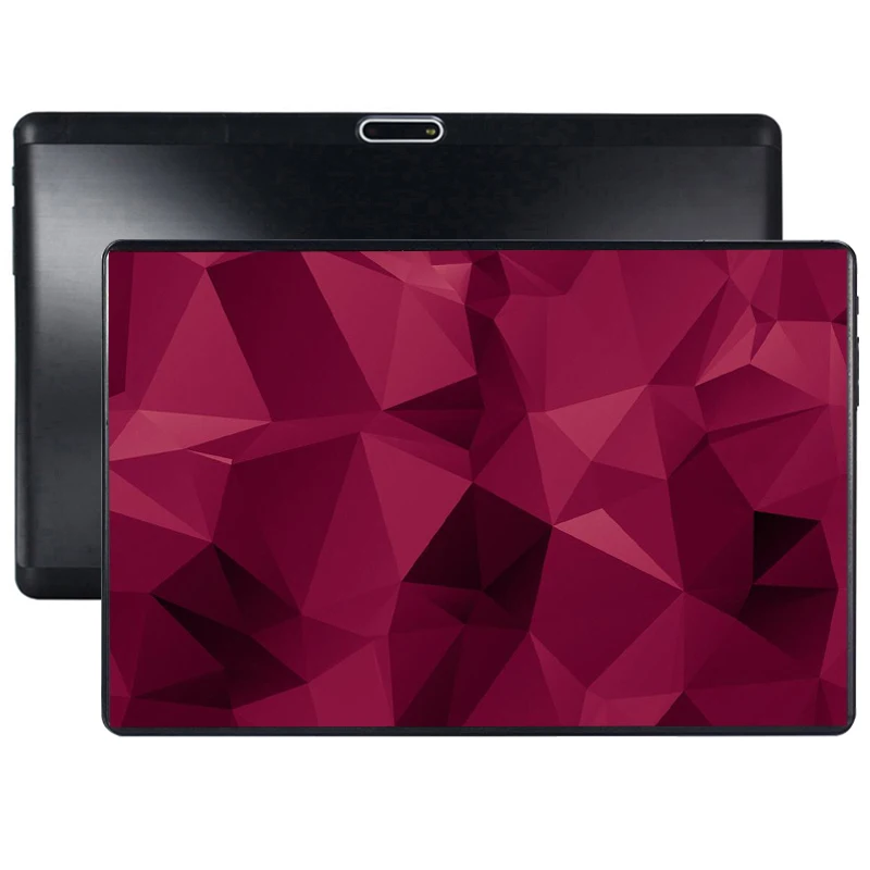 2.5D стекло сенсорный экран Android 9 0 OS 10-дюймовый планшетный ПК Восьмиядерный 6 ГБ ОЗУ