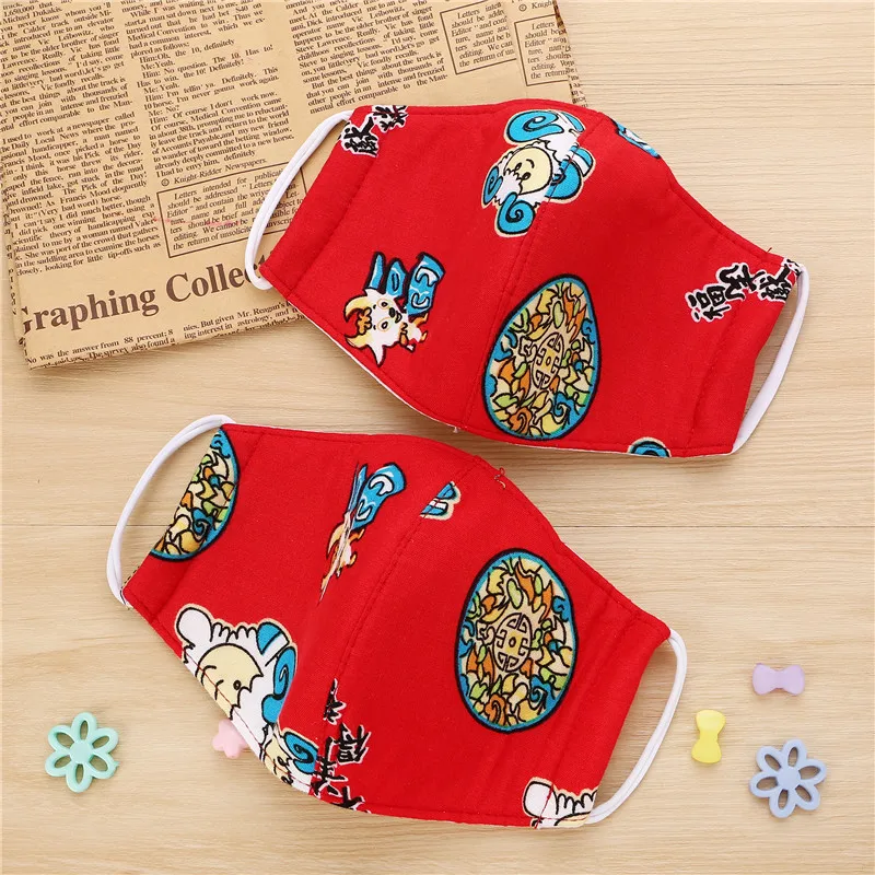 5 шт./уп. детские праздничные складные Мультяшные милые пылезащитные