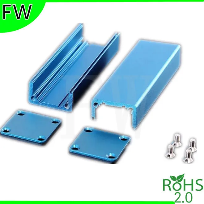 Metal shell aluminum alloy mobile power enclosure box 25*25*80mm | Обустройство дома