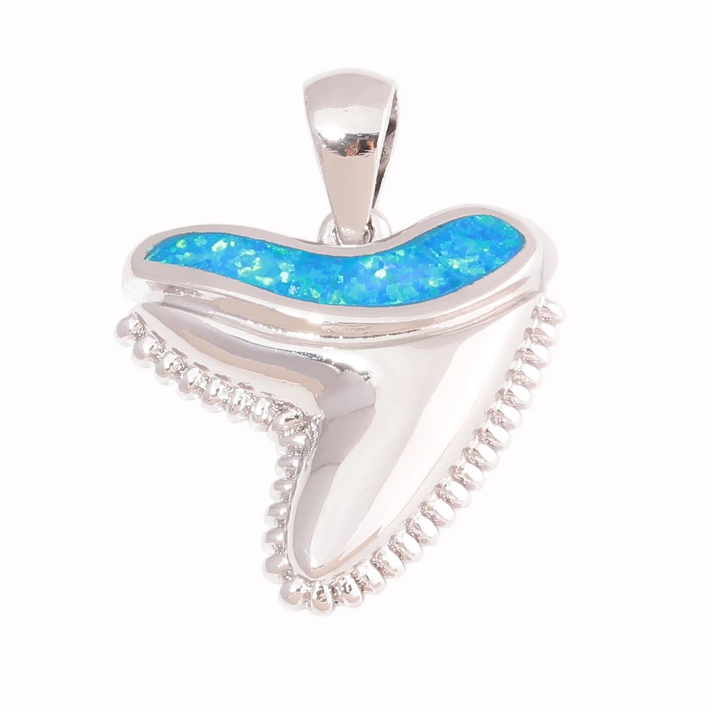 CiNily изготовленный из голубого огненного опала посеребренный оптовая продажа