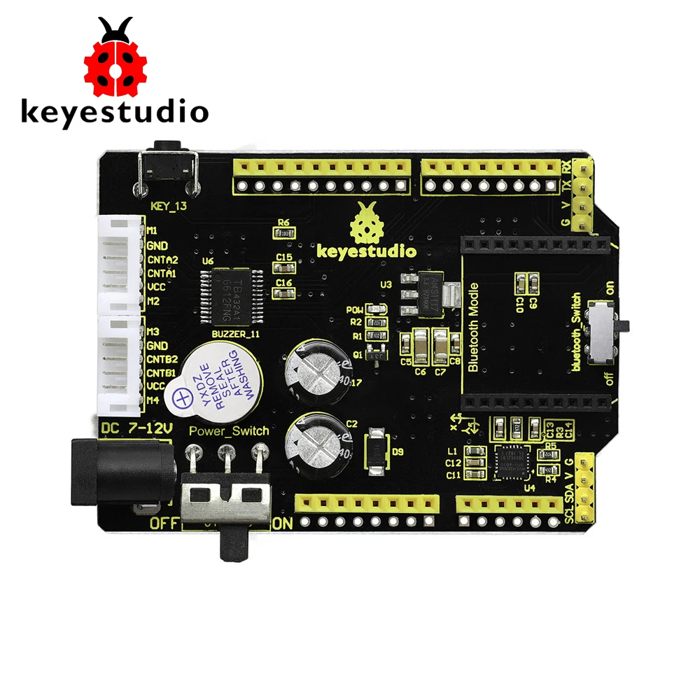 Автомобильный экран Keyestudio Balance V3 для Arduino UNOR3 | Электронные компоненты и