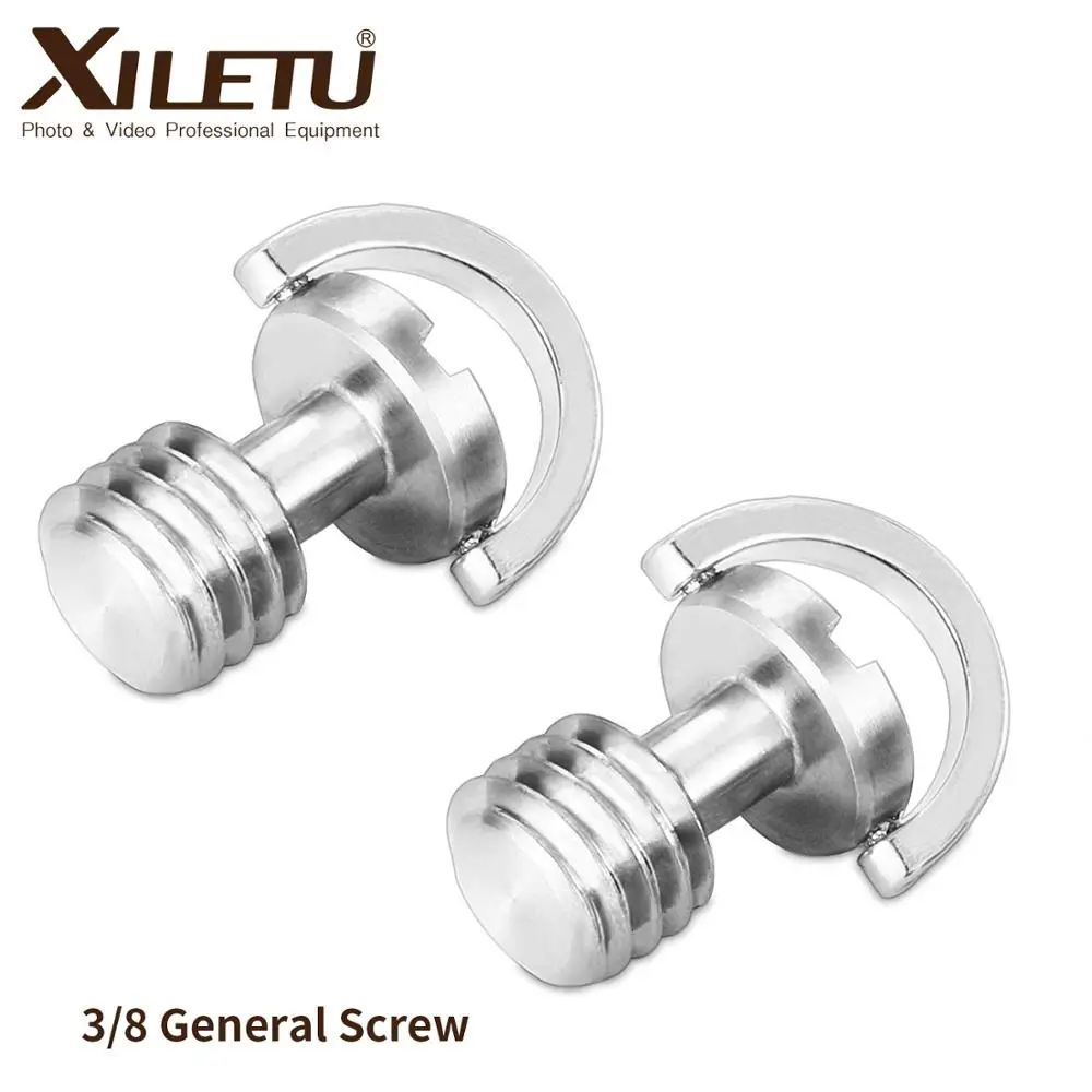 XILETU длинный вал D-Ring Винт 3/8 &quot-16 резьба штатив для камеры быстросъемный крепежный