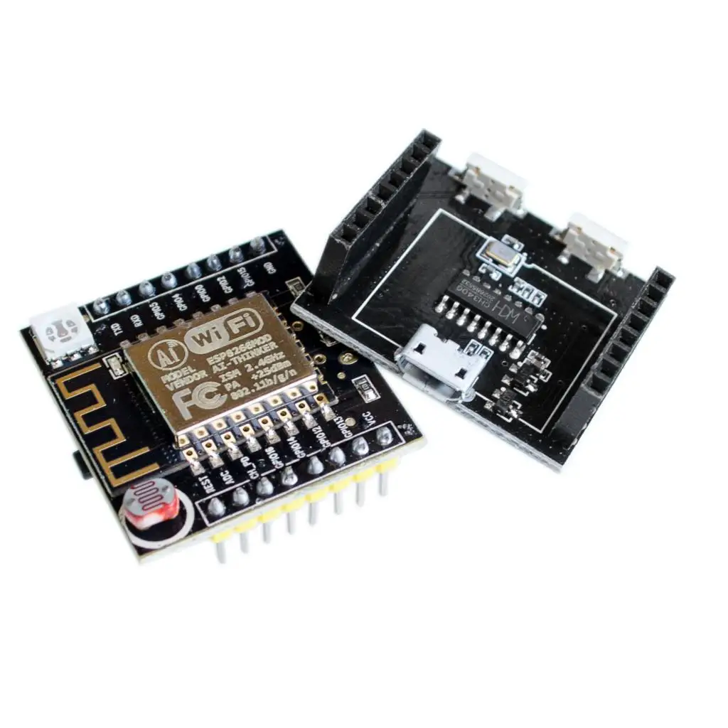 Плата разработки ESP-12F последовательного Wi-Fi sp8266 Witty cloud Модуль MINI nodemcu - купить по
