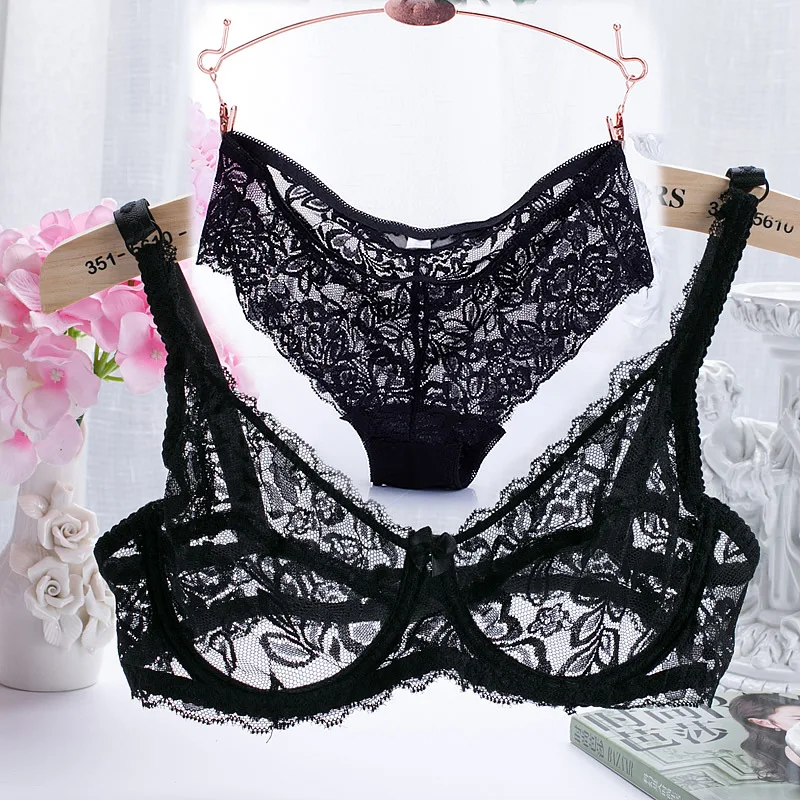 Sexy Women Underwears Briefs Ladies lace Panties Breathable Underpants Girls Knickers for Female Cotton Crotch Transparen | Женская