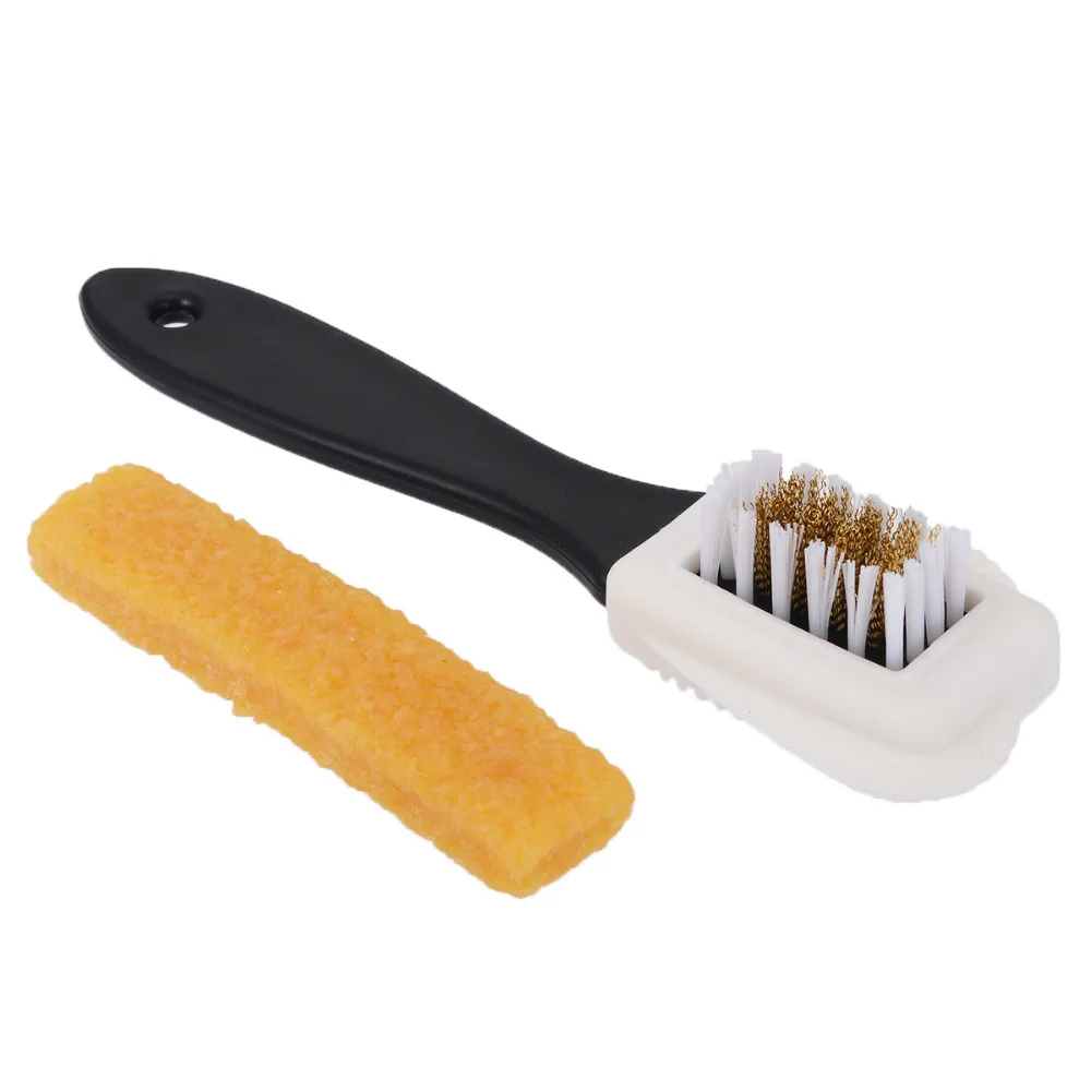 Двойной 2 замшевые щетка боковая для очистки ластик стирательная резинка