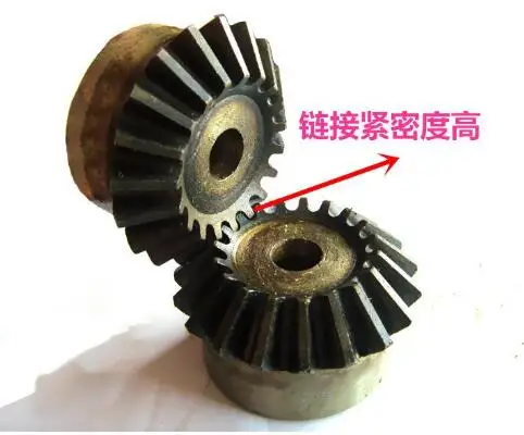 2 шт. металлическая зубчатая передача М40 90 градусов одна пара 1:1 | Строительство и