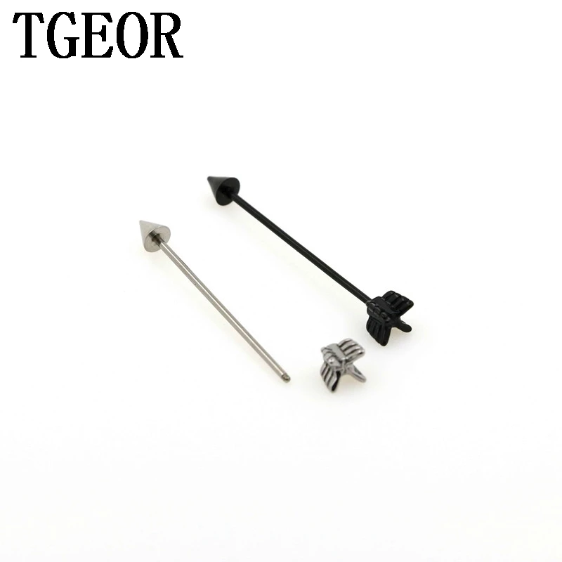 Новое поступление 1 пара хирургическая нержавеющая сталь 2*34*5/6 мм стрела-шип 16 г