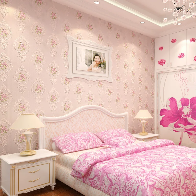 Beibehang коническая 3d Перспектива Европейский стиль Садовый цветок нетканые обои