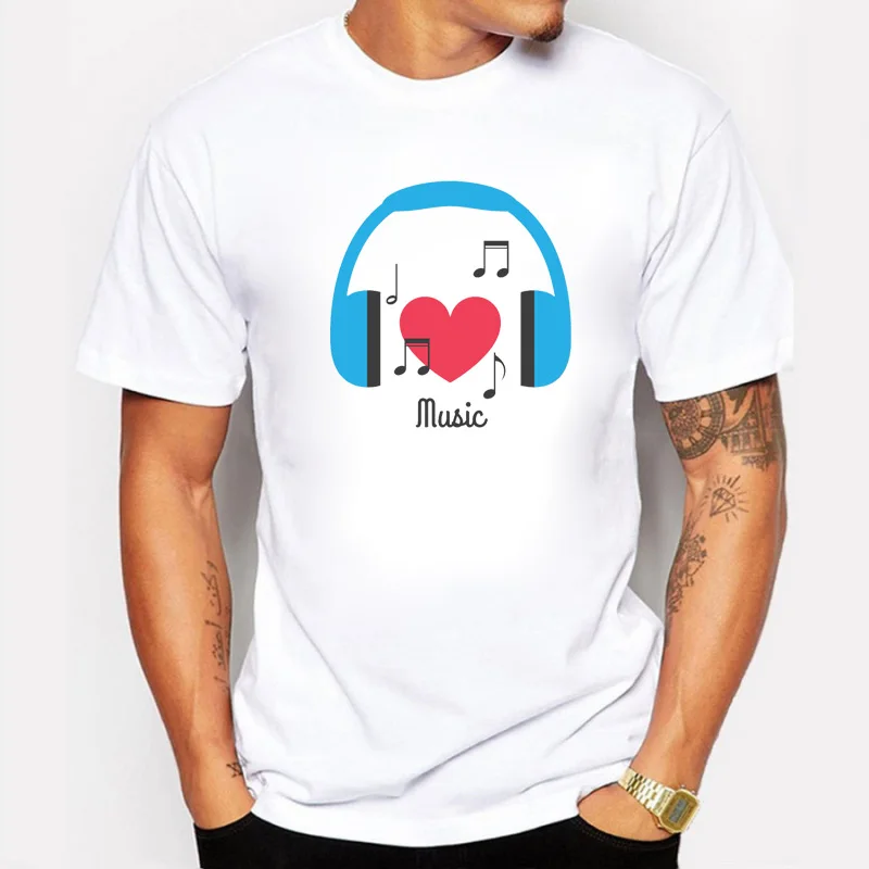 Новинка модные футболки для DJ Ddubstep Мужская футболка с коротким рукавом и круглым