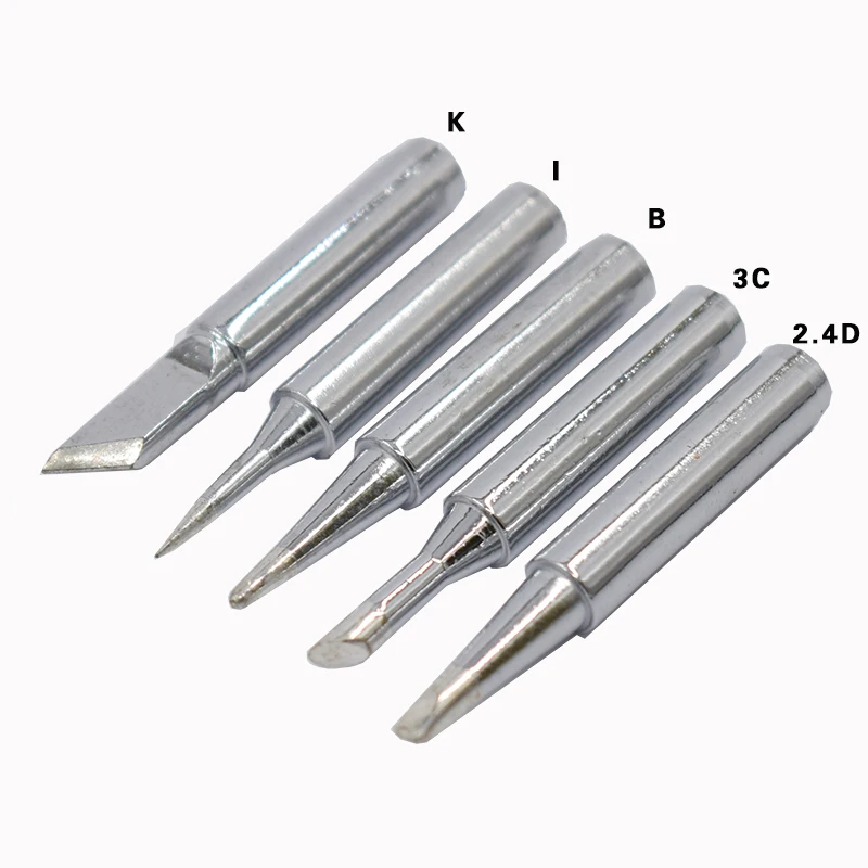 high quality 5 pcs /lot Lead-free solder Iron tip 900M-T for hakko 936 saike 909 aoyue Lukey 852D soldering rework station | Инструменты