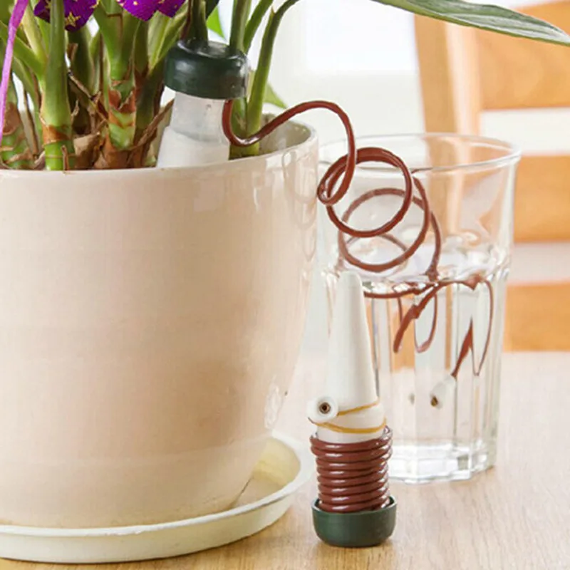 2pcs Self-Watering Auto Plant Waterers Drip Irrigation Watering System Automatic Indoor Device for Houseplant | Дом и сад