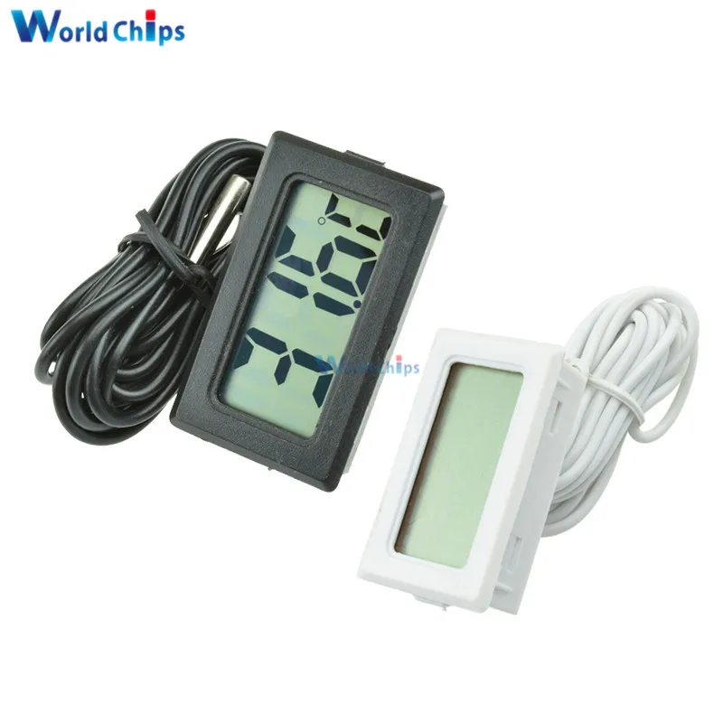 Цифровой ЖК-термометр гигрометр датчик температуры метеостанция