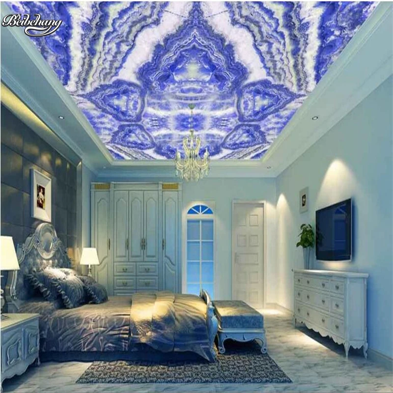 Китайский буддизм синий цветок лотоса брама мраморный самолет большой заказ