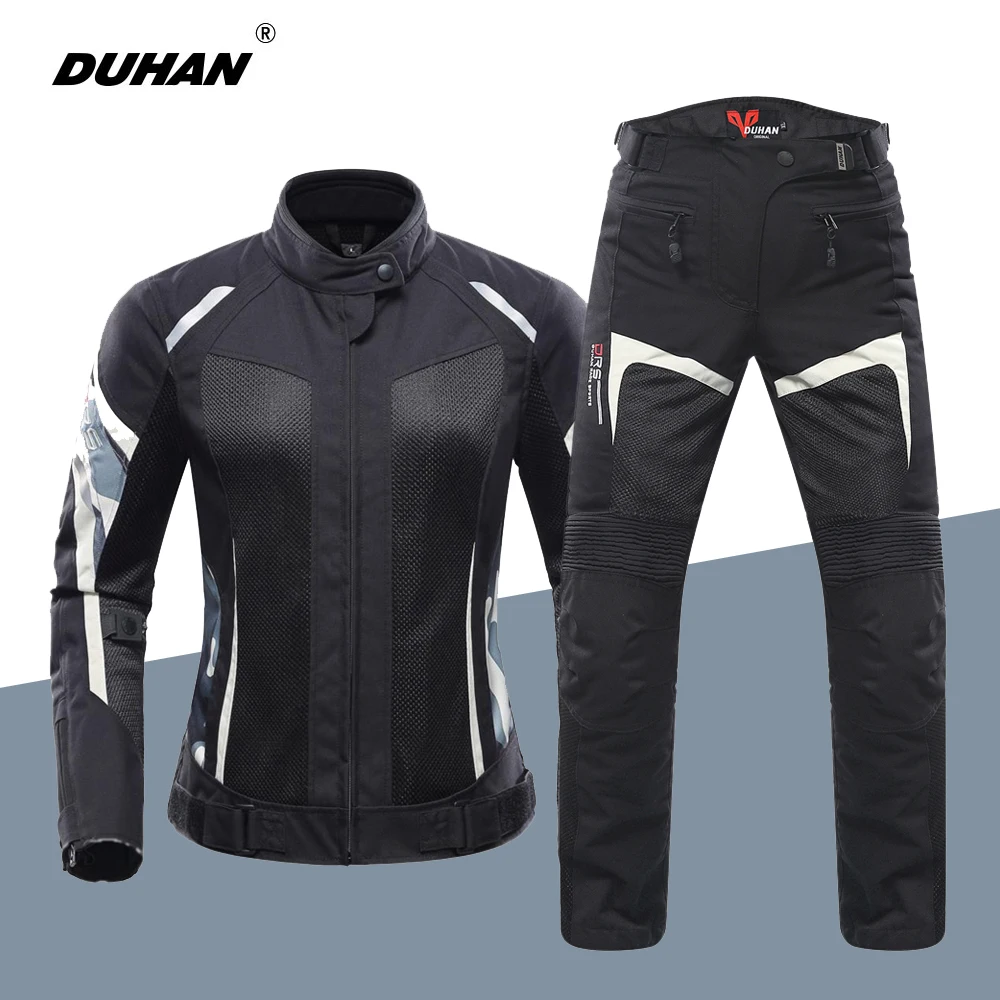 DUHAN мотоциклетная куртка Ms летняя дышащая сетчатая защитное снаряжение