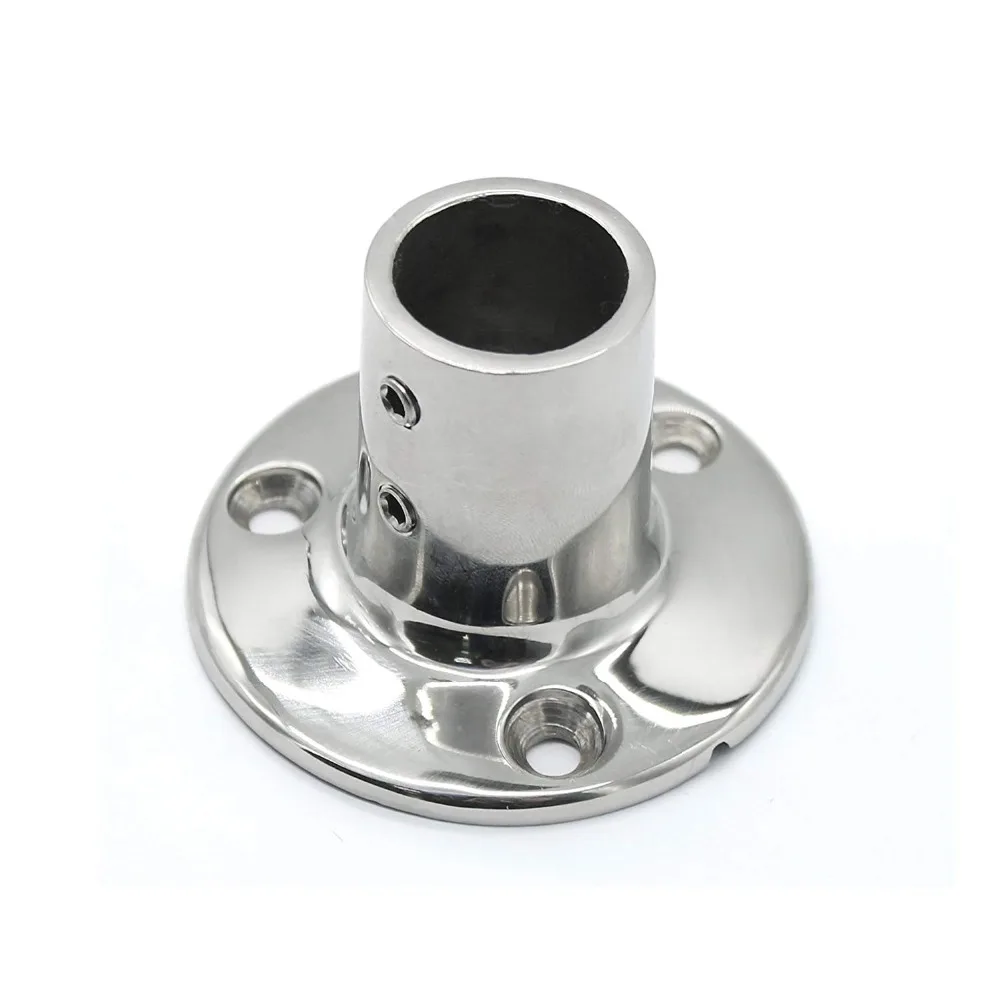 Поручни из нержавеющей стали 316 90 градусов направляющие для лодки круглое