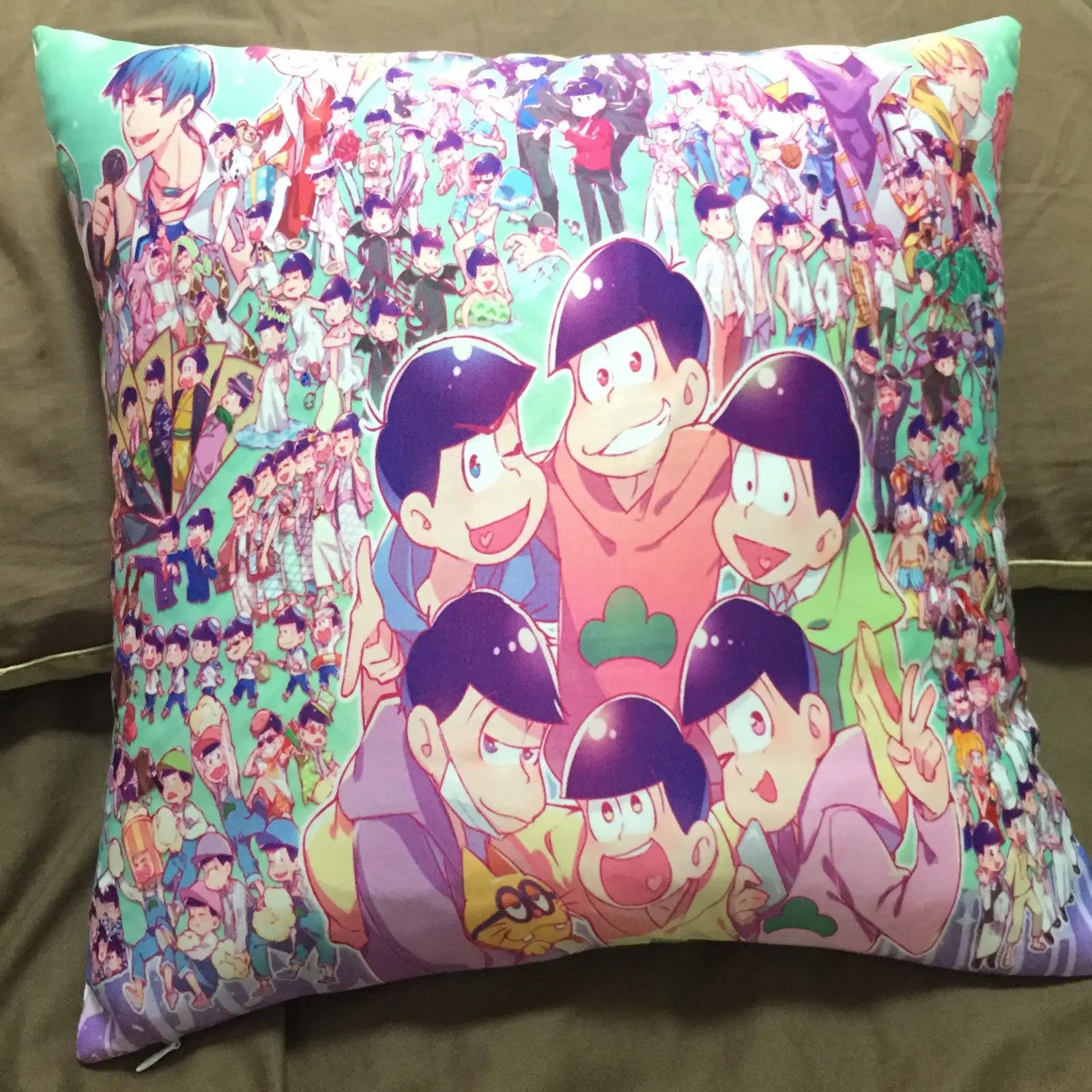 Двухсторонняя подушка для аниме Osomatsu-san Osomatsu чехол Otaku Cosplay 35 | Тематическая одежда