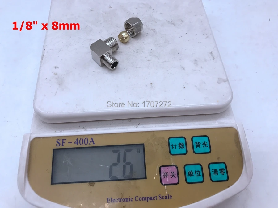 Бесплатная доставка медный фитинг 1/8 &quotx 8 мм Высокое качество колено наконечник