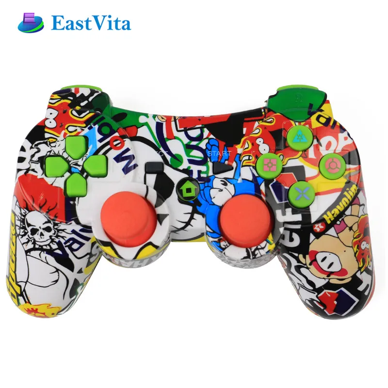 Беспроводной игровой Bluetooth контроллер с шестью осями и вибрационным пультом для