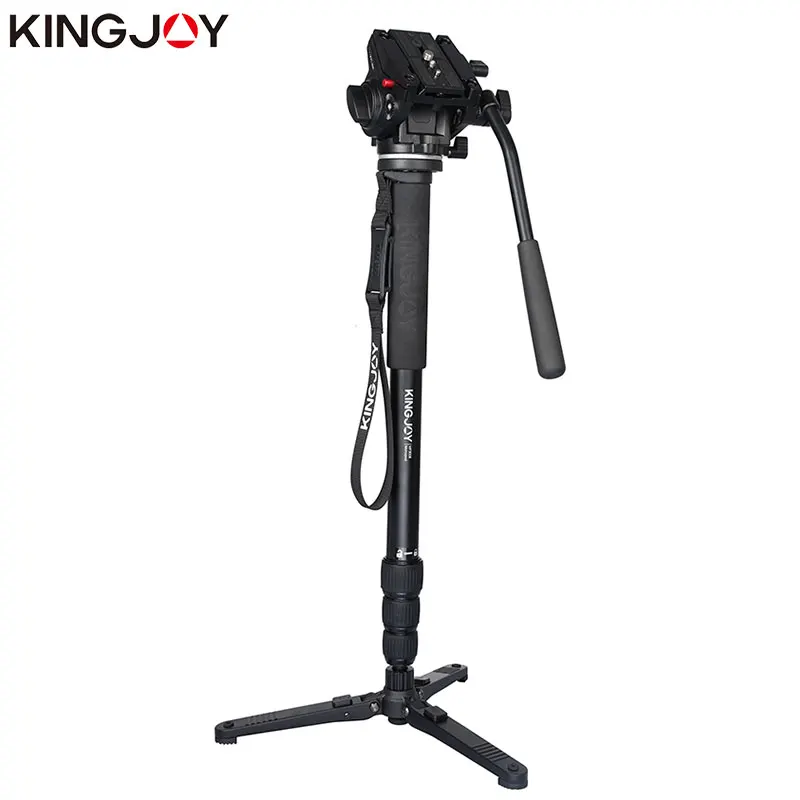 Профессиональный штатив для камеры KINGJOY MP3008 + VT-3510 Monopod Dslr видеосъемки гибкая