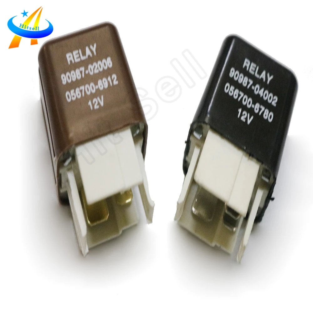 For Toyota Lexus Denso Multi Purpose Relays 90987 02006 04002 1Pcs 4Pin/5Pin High Quality 12V|Переключатели и рычаги для