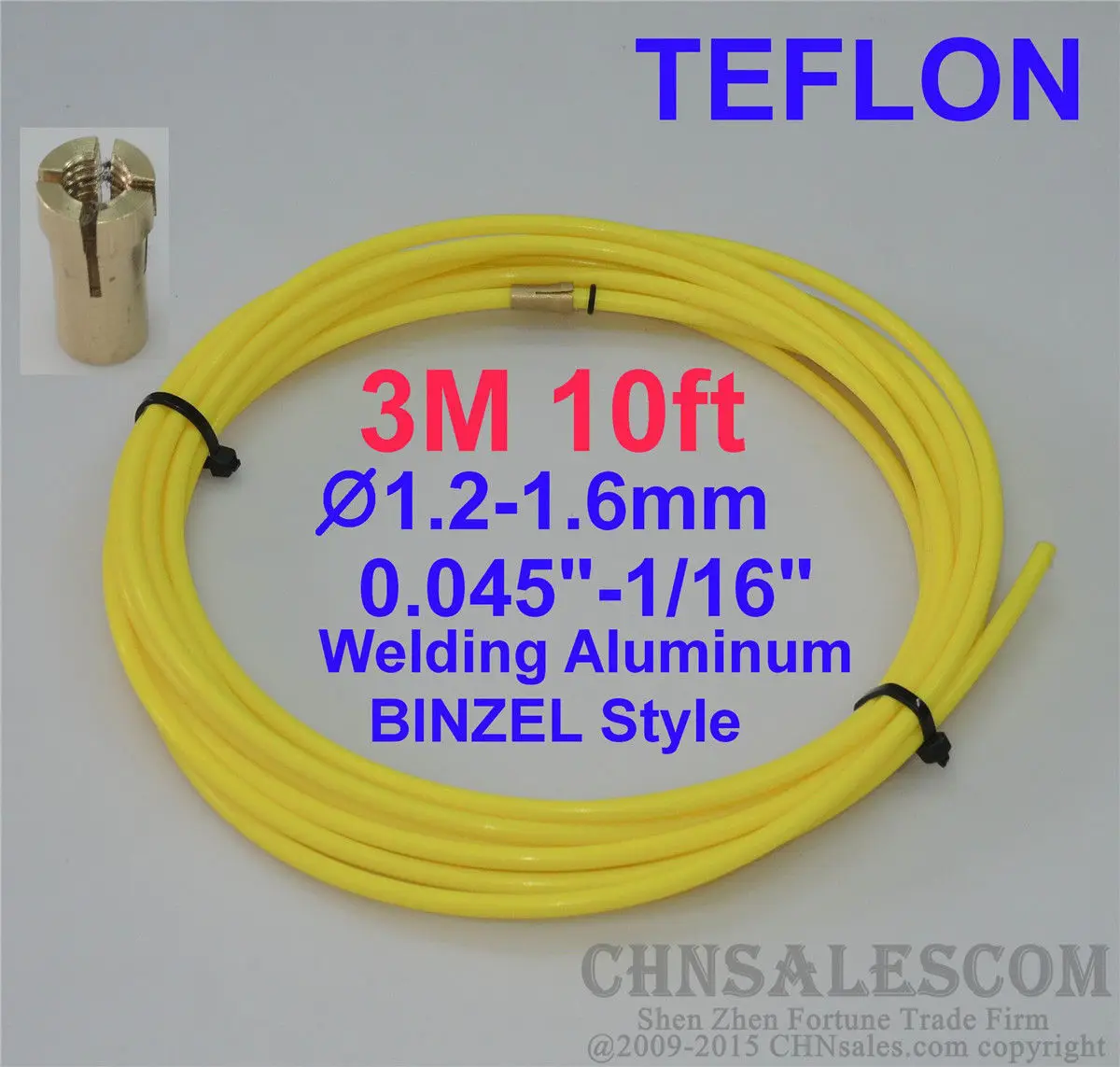 CHNsalescom BINZEL стиль MIG MAG PTFE лайнер 1 2-1 6 сварочные провода соединители 3 м 10 футов.