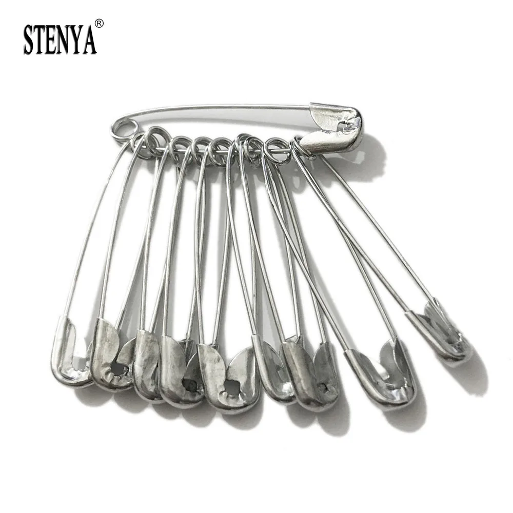 Stenya Brooches Findings Hang Tag Safety Pins Hijab Brooch Kilt Pin Needles Making Shawl Scarf Garment Charms Tassles Clasp Kit | Украшения