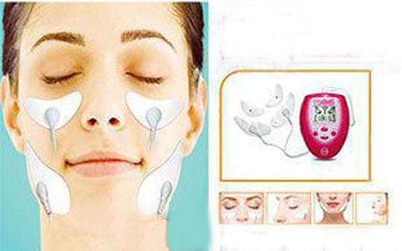 Самоклеящаяся полумесяц для лица Кнопочная электрода подставка и окуляра